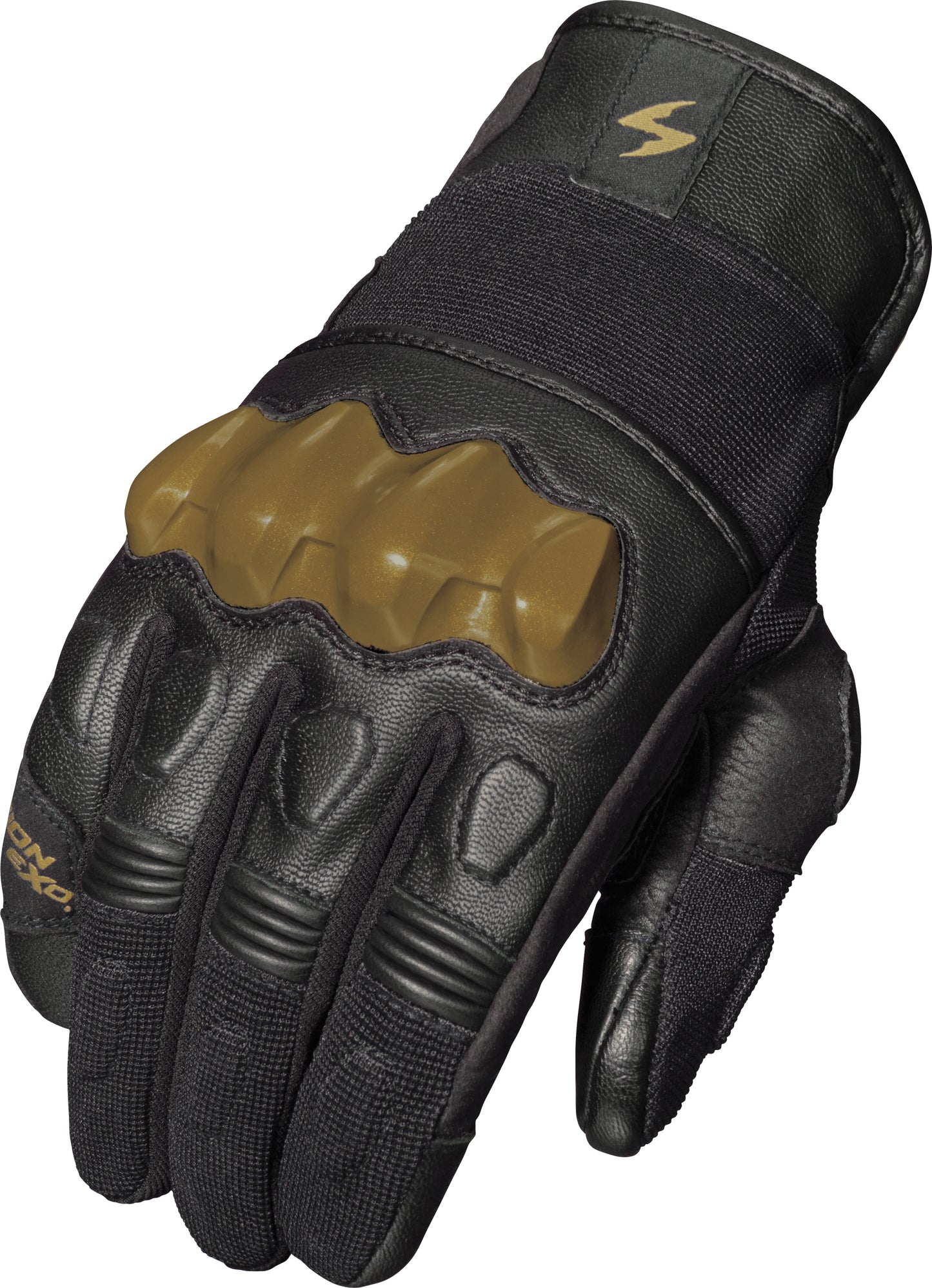 HYBRID AIR GLOVES BLACK/GOLD MD
