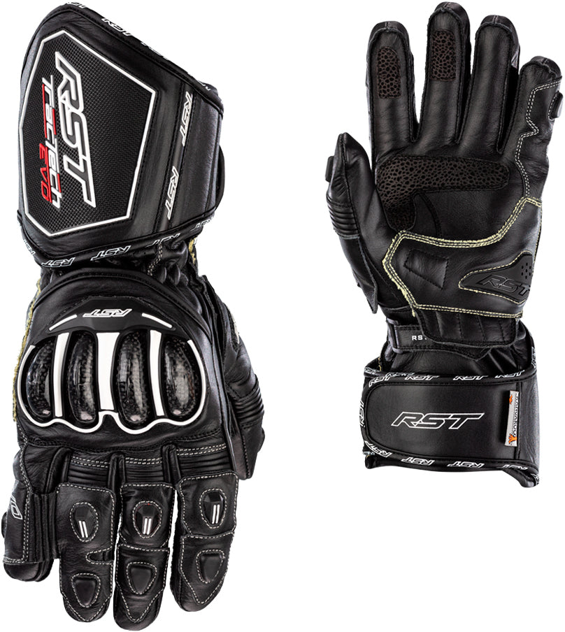 TRACTECH EVO 4 CE LADIES GLOVE BLACK LEATHER MD