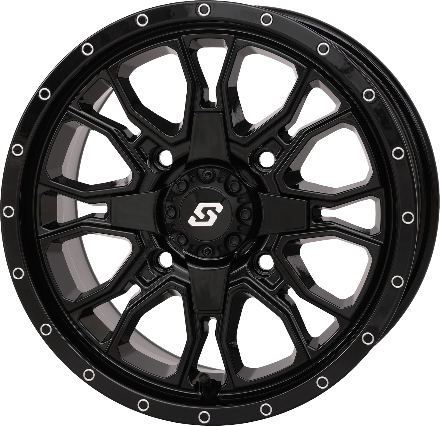 FUSION DD WHEEL 14X7 5+2 4/137 & 4/156 GLOSS BLACK