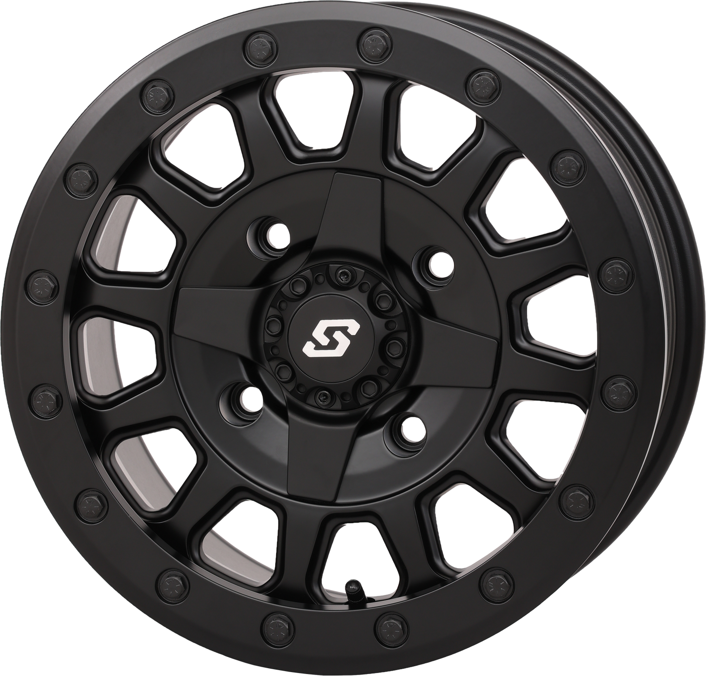 ADAPT DD WHEEL 14X7 5+2 4/137 & 4/156 MATTE BLACK