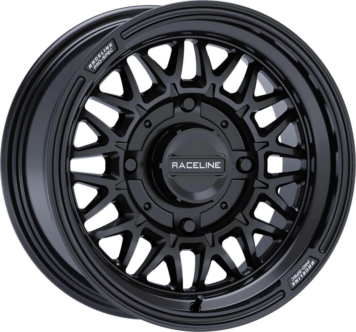 RACELINE OMEGA 15X7 4/137 5+2 (+10MM) GLOSS BLACK