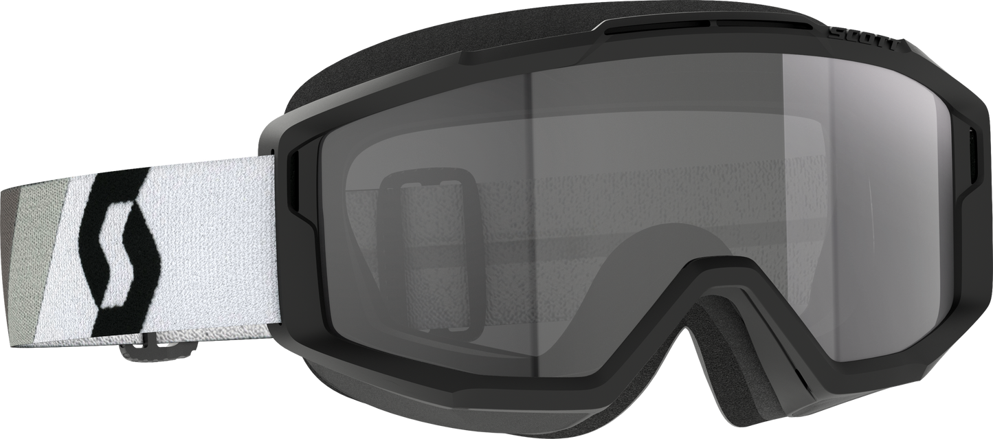 SPLIT OTG SAND DUST GOGGLE PREM BLK/WHT DK GREY LENS
