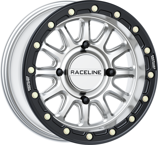 ALPHA HYPER WHEEL 4/137 HYPER SILVER/BLK 15X7 (+10MM)