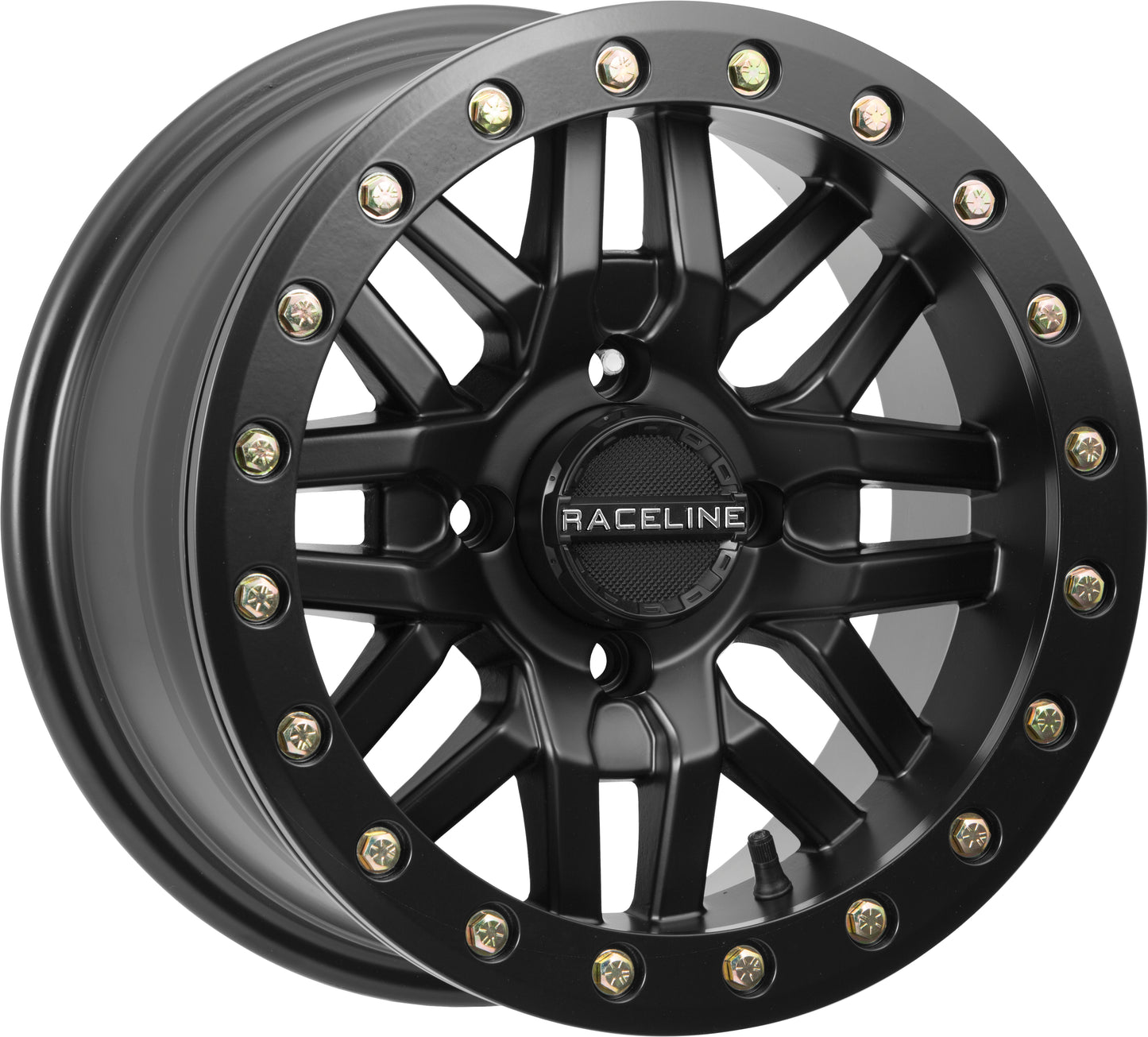 RYNO BDLK WHEEL 14X7 4/156 5+2 (+10MM) BLACK