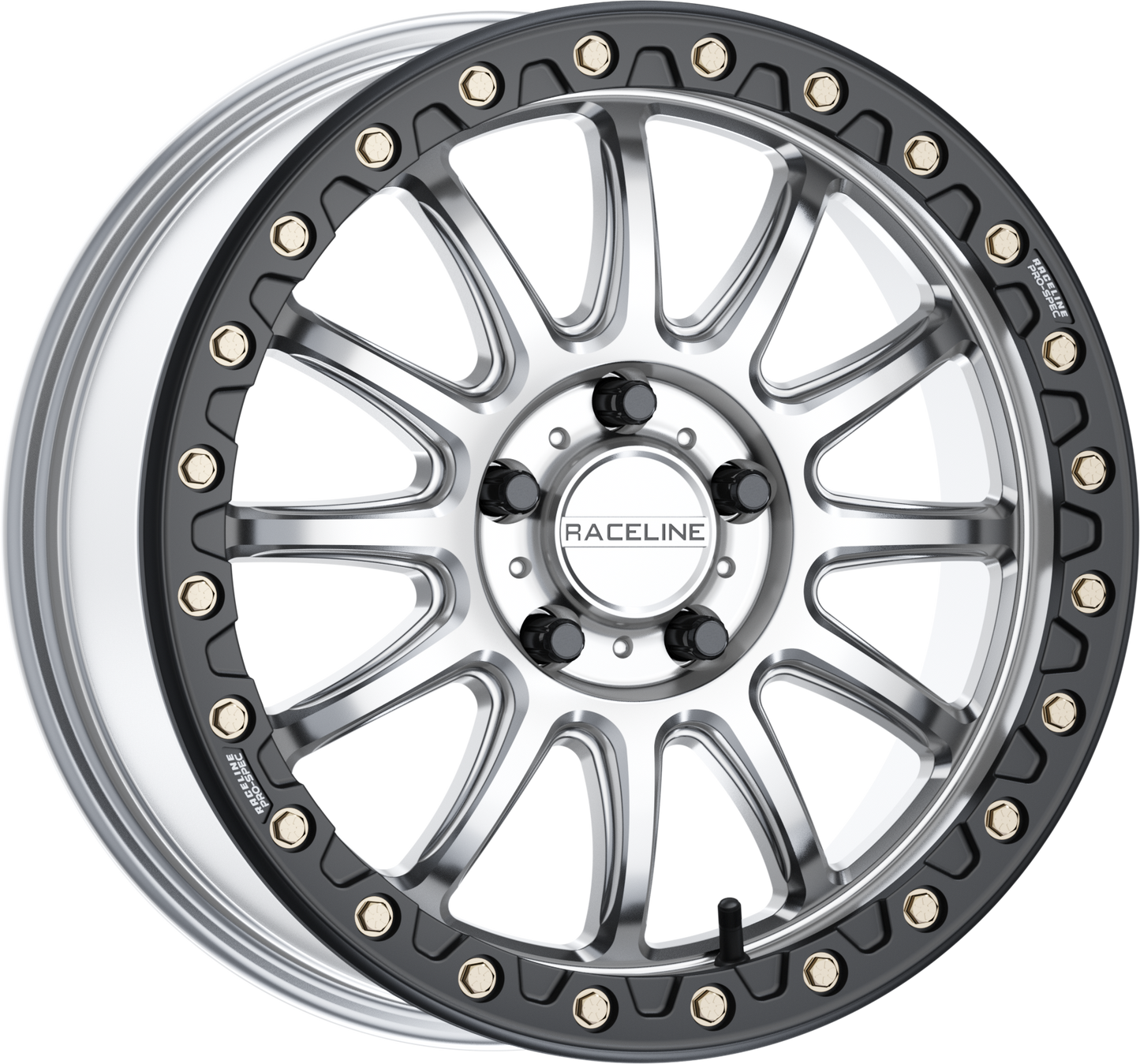 ALPHA BDLK 17X7 5/4.5 (+40MM) SILVER/BLK