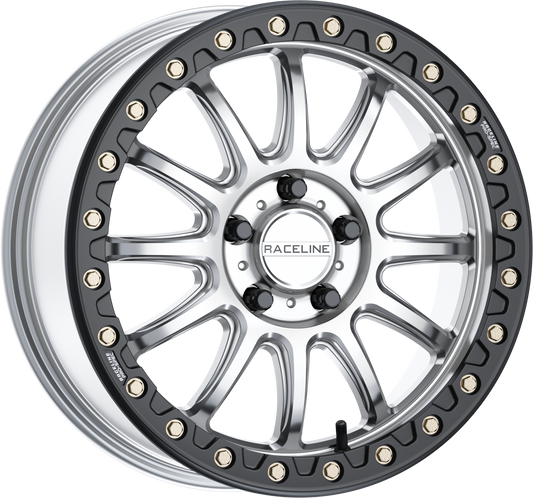 ALPHA BDLK 17X7 5/4.5 (+40MM) SILVER/BLK