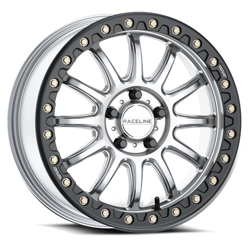 ALPHA BDLK 17X7 5/4.5 (+25MM) SILVER/BLK