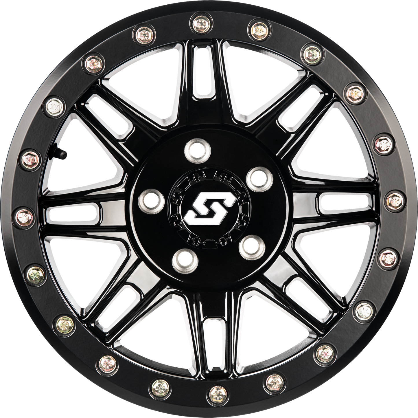CLUTCH BDLK WHEEL 14X7 4/156 +10MM BLK