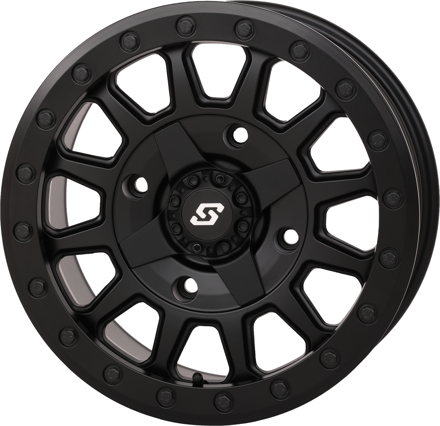 ADAPT DD WHEEL 15X7 5+2 4/137 & 4/156 MATTE BLACK