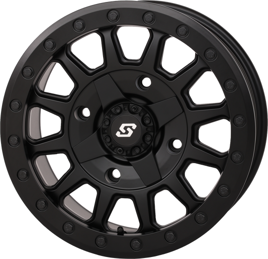 ADAPT DD WHEEL 15X7 5+2 4/137 & 4/156 MATTE BLACK