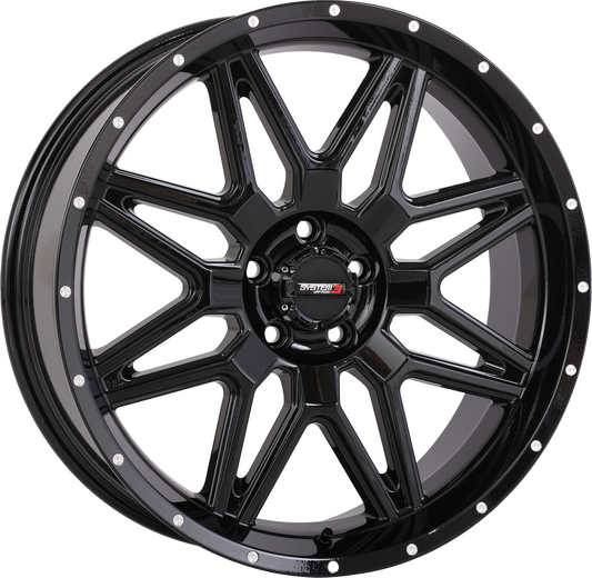 ST7 WHEEL 20X7 4+3 (+10MM) 5/4.5 GLOSS BLACK