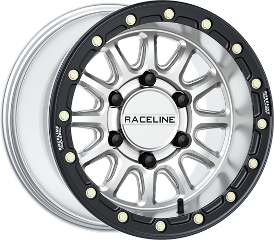 ALPHA HYPER WHEEL 6/5.5 HYPER  SILV/BLK  15X10  +25MM