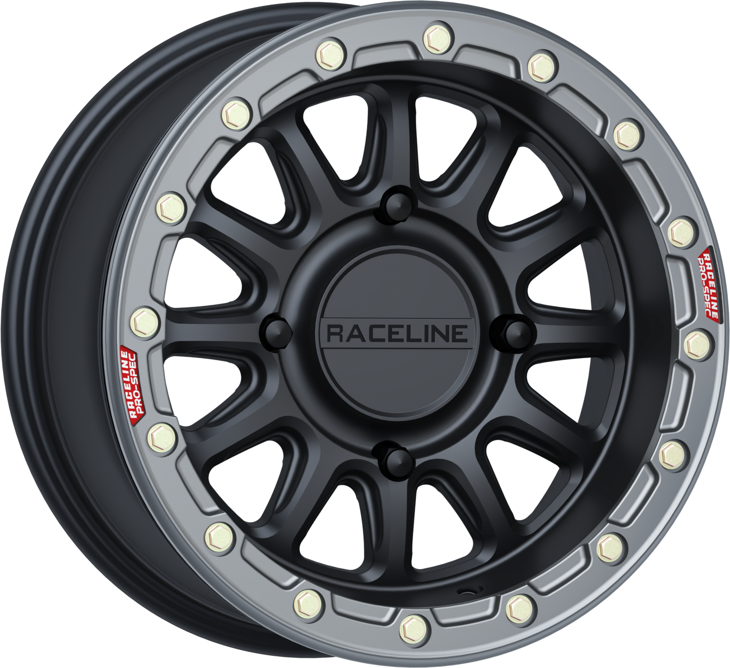 ALPHA WHEEL 4/137 BLK/GUNMETAL 15X7 (+10MM)