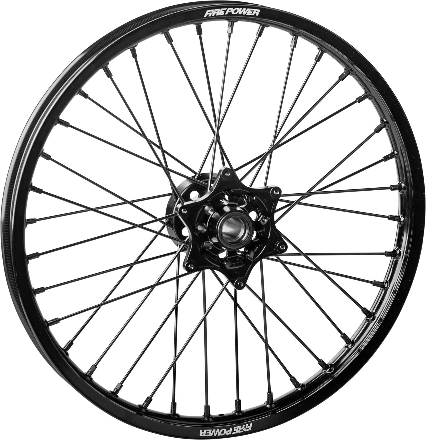 FRONT WHEEL 1.60 X 21" BLACK KTM/GAS/HUS