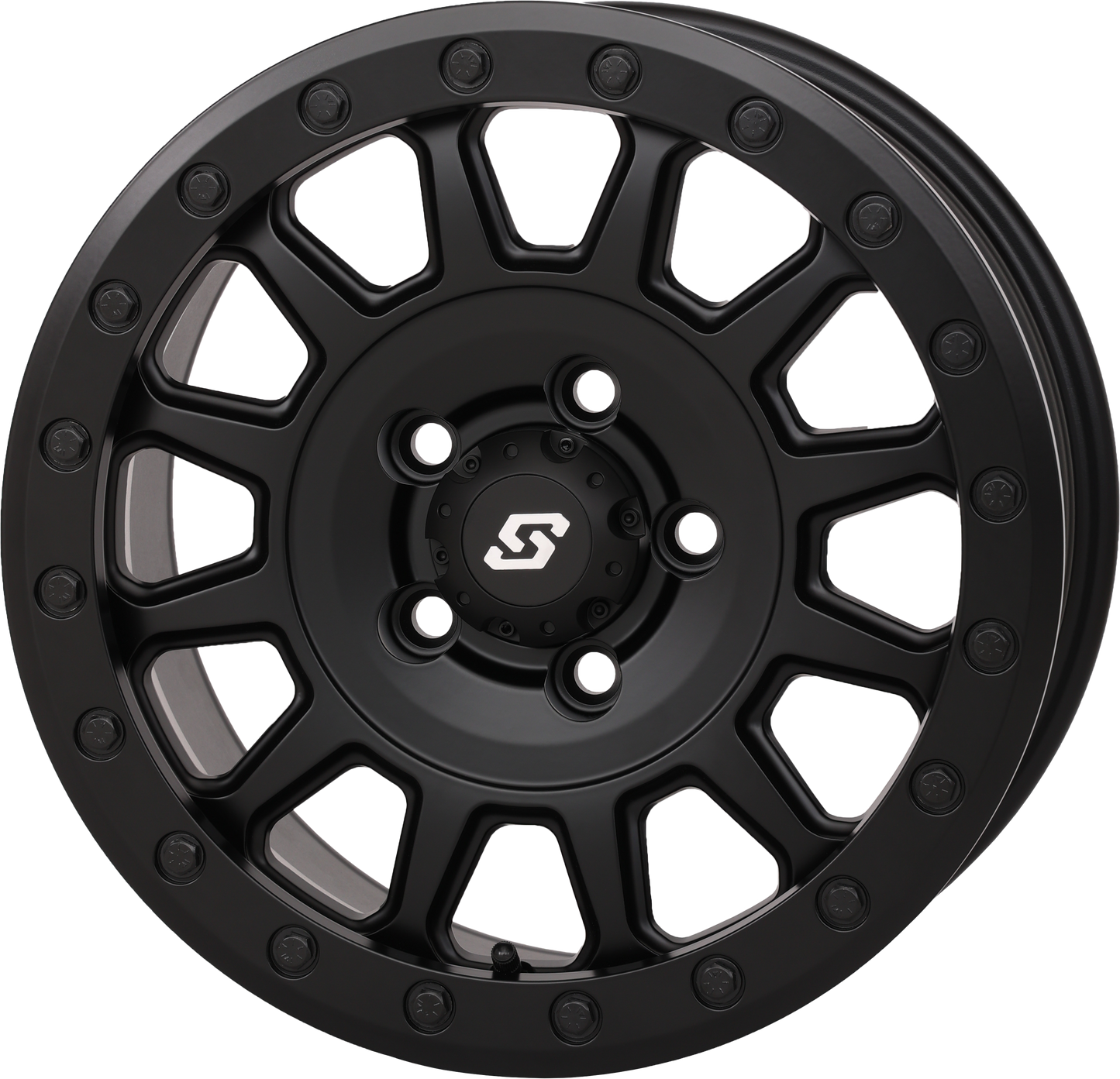 ADAPT WHEEL 15X7 5+2 5/4.5 MATTE BLACK