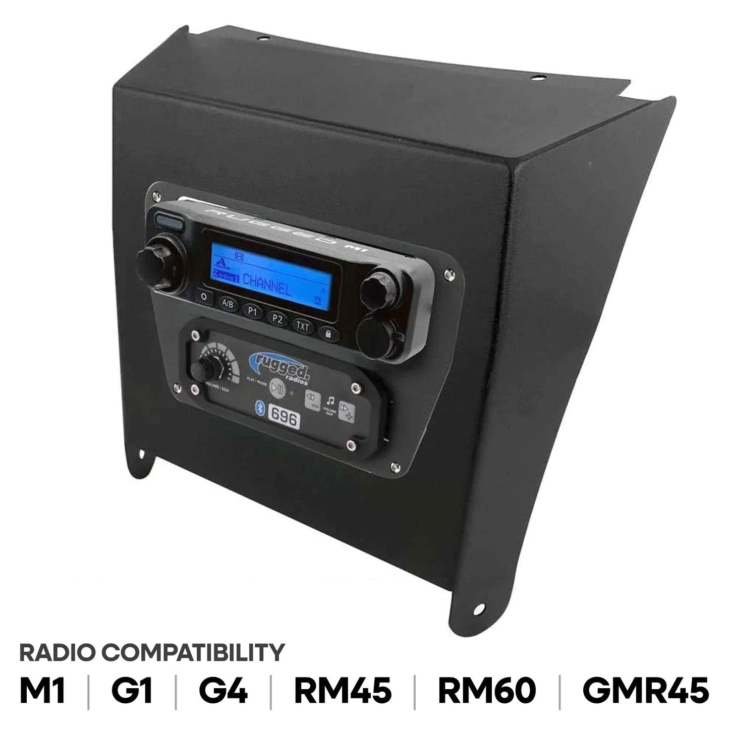 Kawasaki KRX Multi-Mount Kit for Rugged Mobile Radios and Intercom