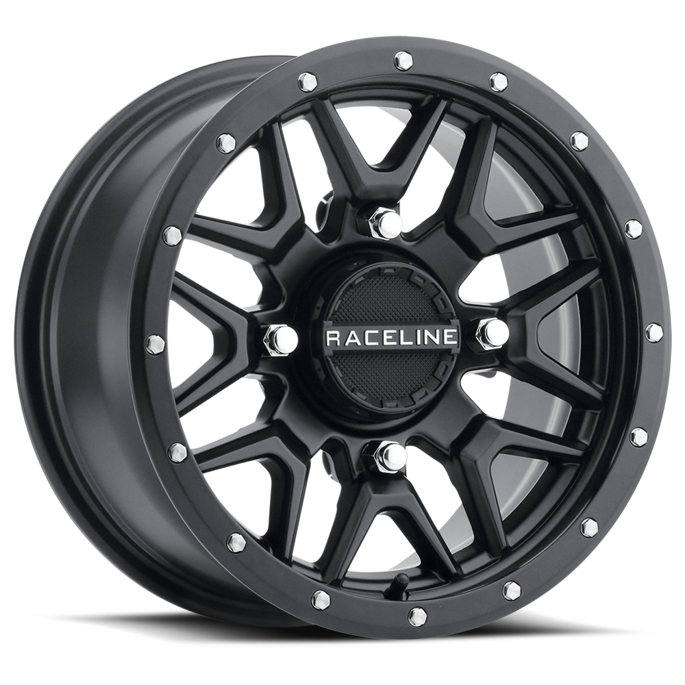 KRANK WHEEL 14X7 4/137 5+2 (+10MM) BLACK