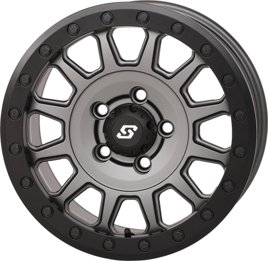ADAPT WHEEL 15X7 5+2 5/4.5 MATTE GUN METAL GREY