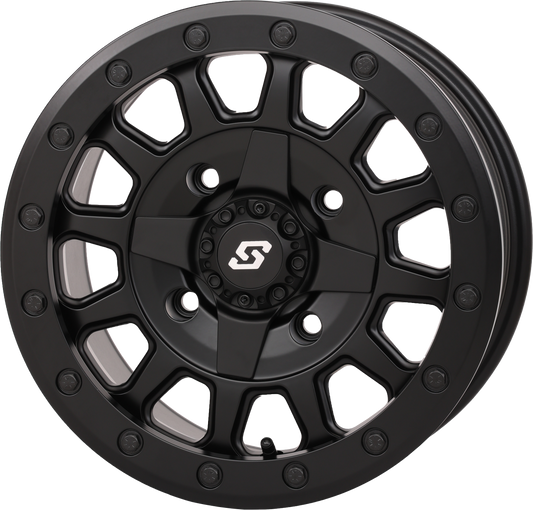 ADAPT DD WHEEL 14X7 5+2 4/137 & 4/156 MATTE BLACK