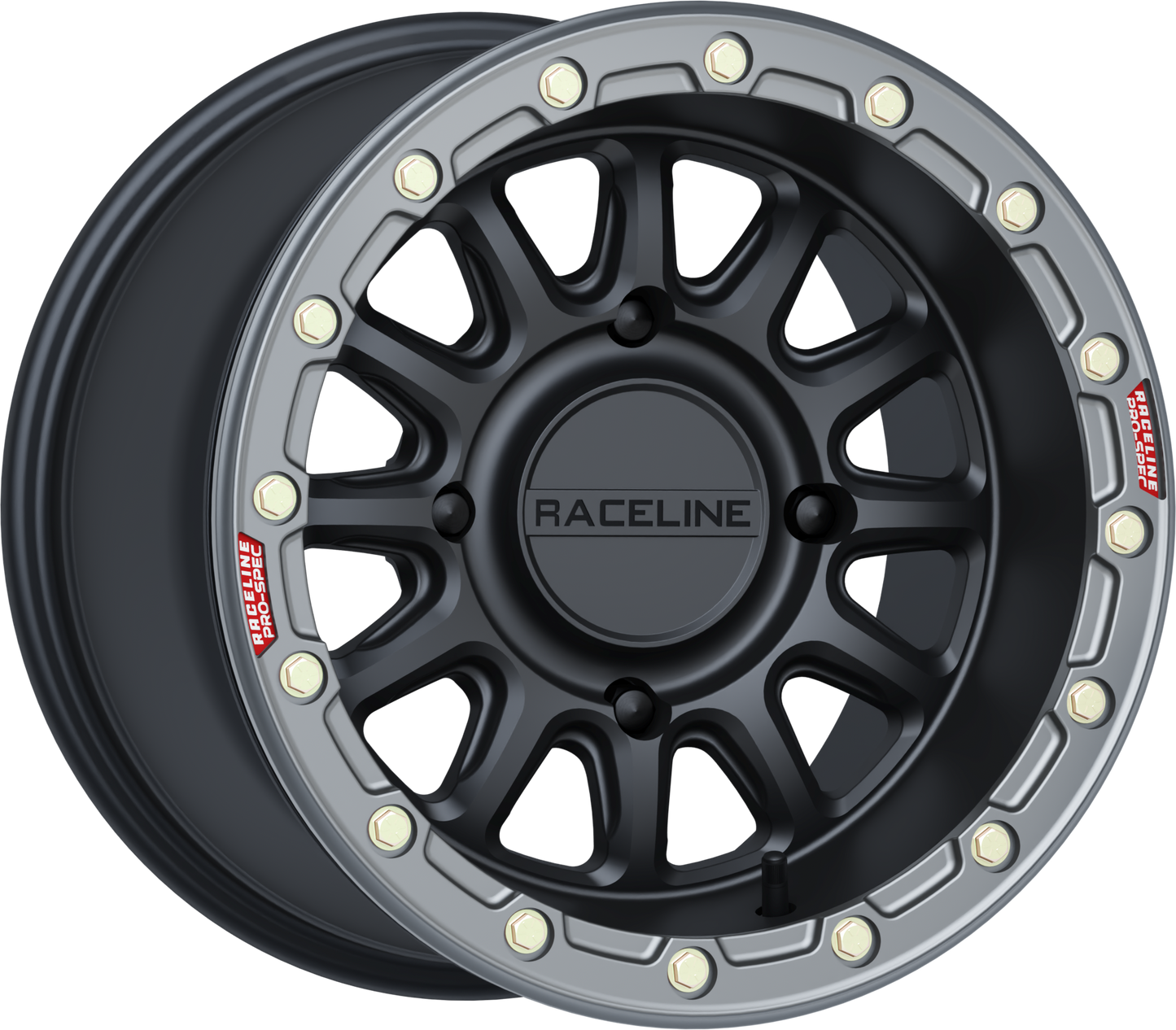 ALPHA WHEEL 4/137 BLK/GUNMETAL 15X10 (+10MM)