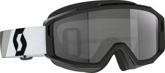 SPLIT OTG SAND DUST GOGGLE PREM BLK/WHT DK GREY LENS