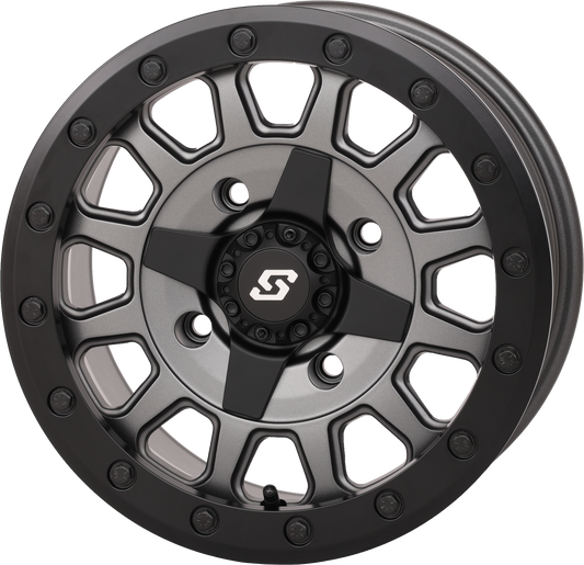 ADAPT DD WHEEL 14X7 5+2 4/137 & 4/156 MATTE GNMTL GREY
